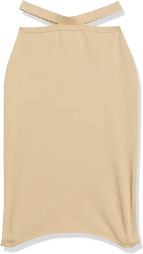 Vista 6 de The Drop Valentina - Falda de suéter midi con corte ajustado para mujer
