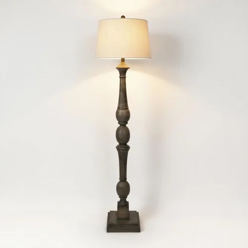Vista 2 de Decor Therapy PL4379 lámpara de pie Gris cálido