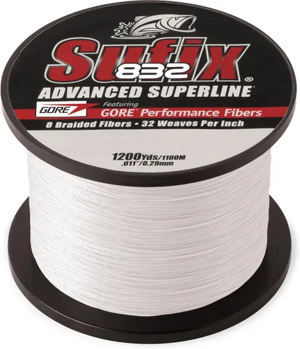 Vista 17 de Sufix 832 Advanced Superline Cuerda de pescar trenzada - 150 yardas Camo