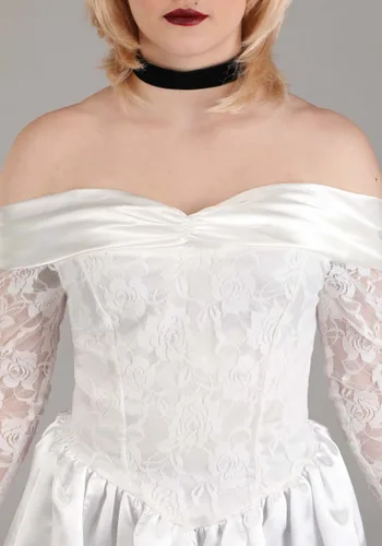 Vista 6 de Disfraz de Muñeca Novia Brutal para Mujer Multicolor