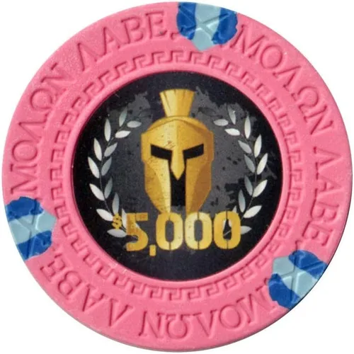 Vista 6 de Versa Games Spartan - Fichas de póquer de arcilla en 0.48 oz, paquete de 50 unidades (elige colores)