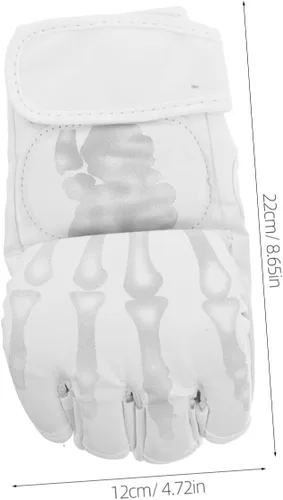 Vista 2 de Guantes de boxeo para hombres y mujeres, protección mejorada, guantes de medio dedo para jóvenes y adultos, equipo de entrenamiento acolchado