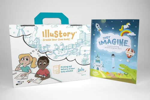 Vista 2 de Lulu Jr. Illustory - Kit para hacer libros, multicolor