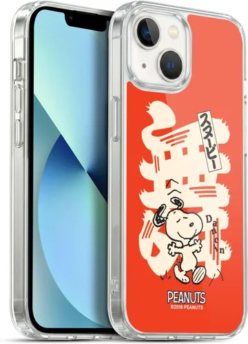 Vista 146 de Carcasa de gel para iPhone 7 Plus/iPhone 8 Plus, diseño de Snoopy Oriental de Peanuts, Badges