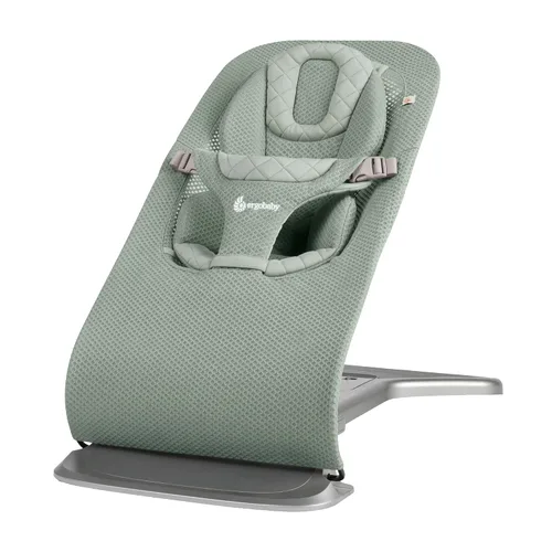 Vista 16 de Ergobaby Evolve Hamaca 3 en 1, Asiento Hamaca para Bebé Ajustable de Múltiples Posiciones, Se Adapta de Recién Nacido a Niño Pequeño, Carbón