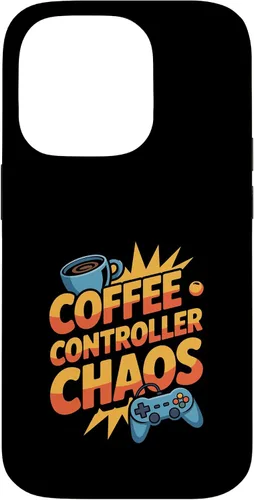 Vista 17 de Coffee Controller and Chaos Gamer Parents Mom and Dad Case for iPhone XR