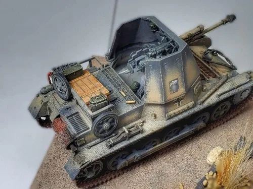 Vista 16 de Italeri 6577S 1:35 Panzerjager I Ger Hunter Edificio, Construcción, Fabricación de modelos de soporte, manualidades, aficiones, pegado, plástico