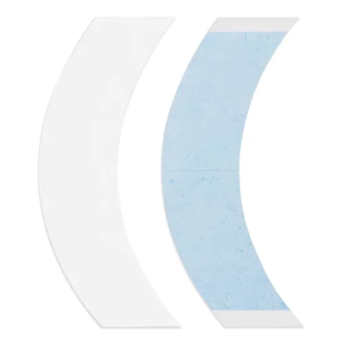 Vista 23 de Walker - Rollo de cinta de soporte frontal de encaje azul de 1/2 pulgada x 3 yardas, cinta de peluca de doble cara para pelucas de encaje, tupés