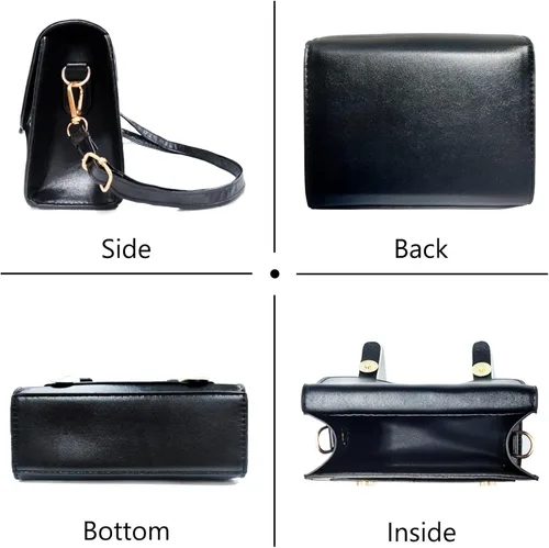 Vista 4 de Kawaii, monederos pequeños para mujer, bolso de anime japonés, lindo bolso de hombro, bolsos de mensajero de cuero para niños