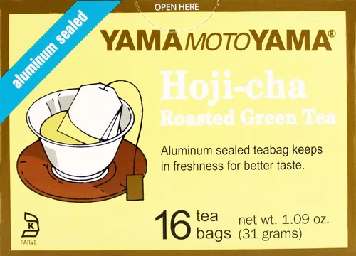Vista 2 de Yamamotoyama - Hoji Cha (Té Asado) 16 bolsas