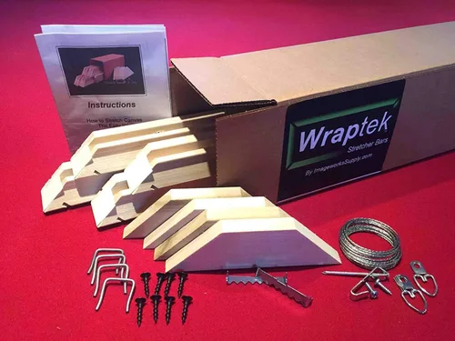 Vista 10 de Wraptek Kit de barra de ensanchador de lona (8x8)