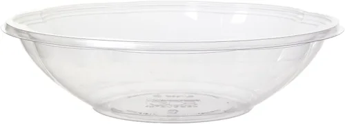Vista 4 de Eco-Products - Tapas compostables para ensalada de 18 onzas, caja de 300, se adapta a recipientes redondos de 18 onzas, material PLA renovable hecho