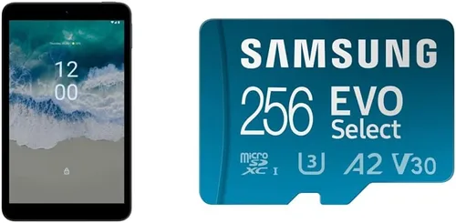 Vista 13 de Nokia T10 Android 12 Pantalla de 8 pulgadas Tablet Versión de EE. UU. 4/64 GB Cámara de 8 MP Azul océano Android 12, pantalla HD+