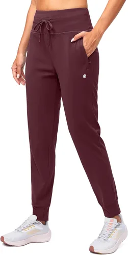Vista 74 de G Gradual Pantalones deportivos con forro polar para mujer, de cintura alta, resistentes al agua, térmicos, para invierno, correr, senderismo