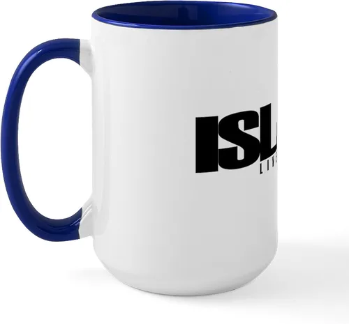 Vista 28 de CafePress - Islamic Art Large Mug - Coffee Mug, Large 15 oz. White Coffee Cup