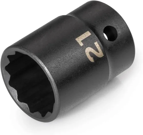 Vista 40 de TEKTON Dado de Impacto de 12 Puntos Poco Profundo de 1/2 Pulgada x 17 mm SID22317