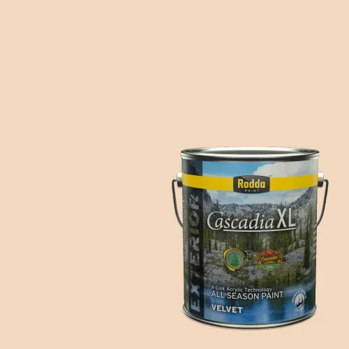Vista 70 de Rodda Paint CASCADIA XL Pintura e imprimación satinada exterior en uno, cuarto de galón, Cantera