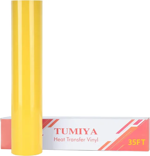 Vista 58 de TUMIYA - Rollo de vinilo para transferencia de calor (100.1 x 14.8 ft, vinilo adhesivo brillante HTV (rosa)