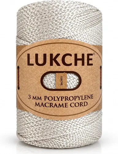 Vista 29 de Cuerda de macramé premium de poliéster de 3 mm (134.44 metros), (250 g) 100% cuerda de macramé de polipropileno, hilo de crochet de macramé colorido