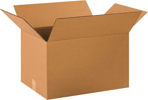 Vista 5 de PARTNERS BRAND Cajas de cartón corrugado de 20 x 14 x 12 pulgadas, tamaño mediano de 20 pulgadas de largo x 14 pulgadas de ancho x 12 pulgadas