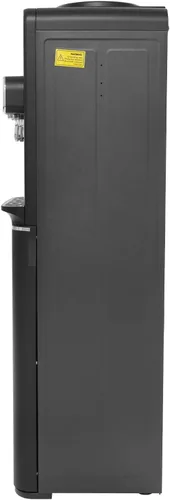 Vista 5 de Dispensador de agua de carga inferior de 5 galones, enfriador de agua con boquillas de agua caliente y fría para oficina, hogar, sala de estar Negro