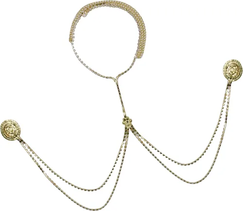 Vista 4 de MINGSEECESS Almohadillas adhesivas reutilizables para pezones de silicona de metal dorado con forma cuadrada y borla