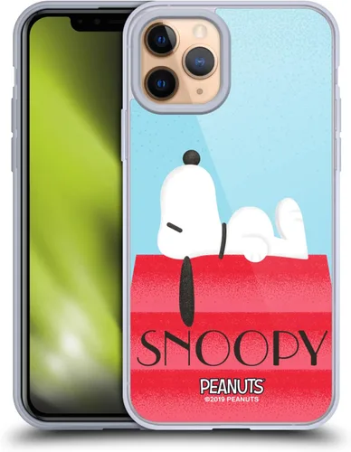 Vista 71 de Head Case Designs Snoopy Deco Dreams - Funda de gel suave con licencia oficial de Peanuts Blue Pattern compatible con Apple iPhone 7 Plus/iPhone 8