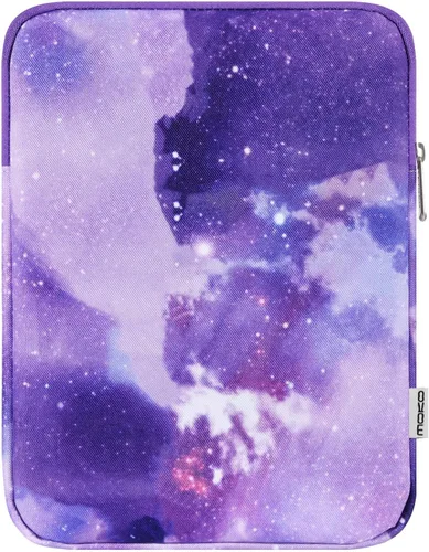 Vista 28 de MoKo 9-11 pulgadas Tablet Sleeve Bag Acolchado Protetivo Estuche de flor (Apricot flower)
