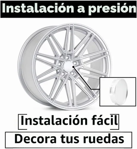 Vista 4 de 4 piezas de tapas centrales de 2.15 pulgadas para aros, compatibles con tapas centrales para aros de Ford Edge Escape Focus Fusion C-Max, reemplazo