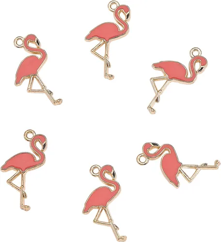 Vista 9 de DanLingJewelry Dijes de esmalte mini colgantes de esmalte para hacer joyas y bricolaje, Metal