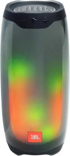 Vista 3 de JBL Pulse 4 - Altavoz Bluetooth portátil impermeable con espectáculo de luz - negro