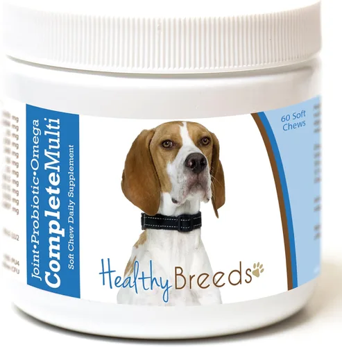 Vista 288 de Healthy Breeds Affenpinscher todo en uno multivitamínico suave masticable 60