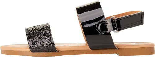 Vista 3 de bebe Sandalias para Niñas - Sandalias para Niñas Grandes y Niñas Pequenas con Correas de Cuero Duradero y Lentejuelas, Zapatos de Vestir de Verano