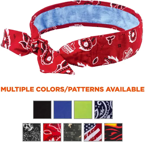 Vista 32 de Ergodyne Chill-Its 6700CT - Bandana de enfriamiento evaporativo