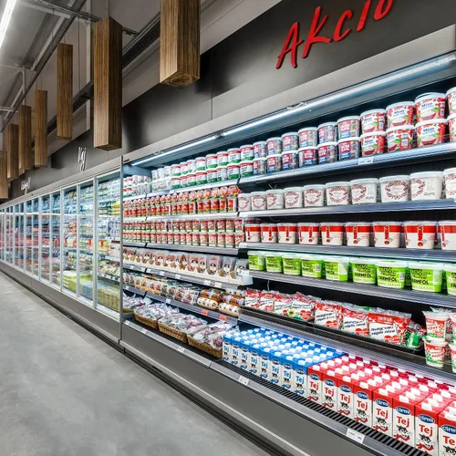 Vista 9 de Kit de luz de góndola al por menor, montaje magnético blanco puro de 6000 K con controlador de 24 V y pista de alimentación para estantes