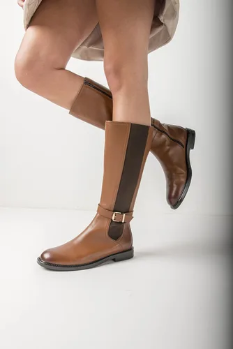 Vista 6 de JATAREA Botines y botas de cuero para mujer