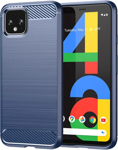 Vista 17 de Funda para Pixel 4 XL Google 4 XL Funda de fibra de carbono TPU suave antideslizante duradera ligera cubierta protectora para Google Pixel 4 XL