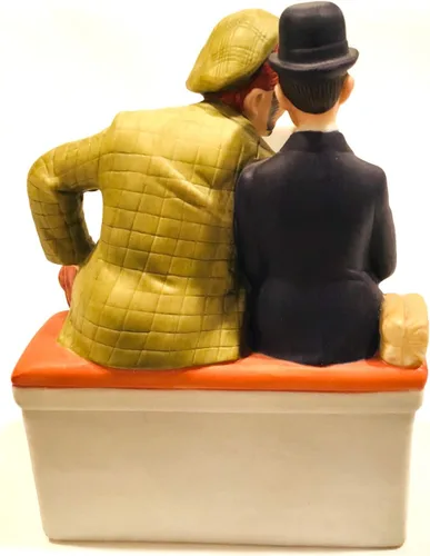 Vista 3 de Norman Rockwell Danbury Mint 1980 Figurine the Interloper
