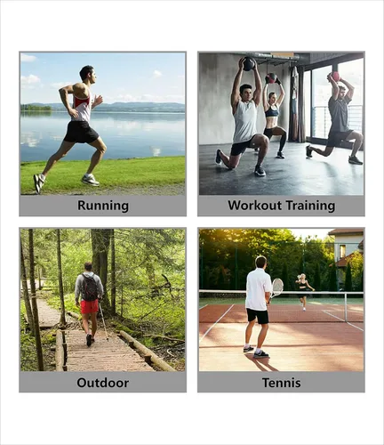 Vista 6 de YILOHKAH Pantalones cortos de entrenamiento para hombre 7 pulgadas secado rápido para gimnasio atletismo con bolsillo con cremallera