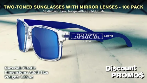 Vista 4 de DISCOUNT PROMOS Gafas de sol con lentes de espejo