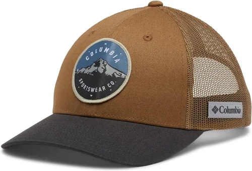Vista 115 de Columbia Gorra de bola de malla Bandera antigua de malva/blanco/pescado