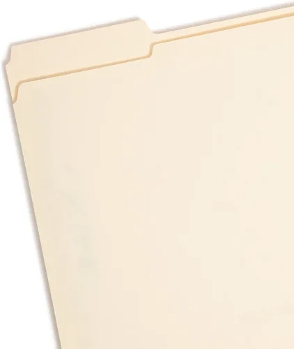 Vista 3 de Smead Carpeta de archivos con cierres SafeSHIELD®, 2 sujetadores, pestaña reforzada de corte de 1/3, tamaño carta, manila, 50 por caja (14555)