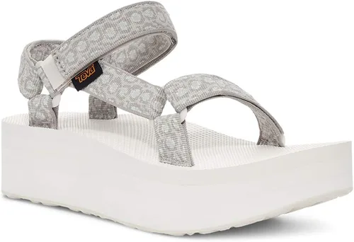 Vista 52 de Sandalia Teva de plataforma universal para mujer Balance Oliva Quemada
