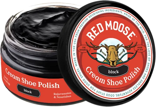 Vista 14 de RED MOOSE Crema para botas y zapatos - Kit de pulido para zapatos de cuero - Haz que tus zapatos brillen - Fabricado en los EE.UU