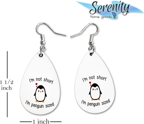 Vista 12 de Van Gogh - Juego de aretes colgantes divertidos Lindos aretes de joyería para niñas y mujeres Impresión de doble cara Regalo de cumpleaños