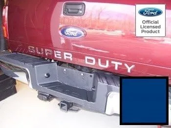 Vista 6 de 2008-2016 Insertos de letras para portón trasero (calcomanías delgadas) de reemplazo para Ford F250 F350 F450 Super Duty (2008-2016) Bandera