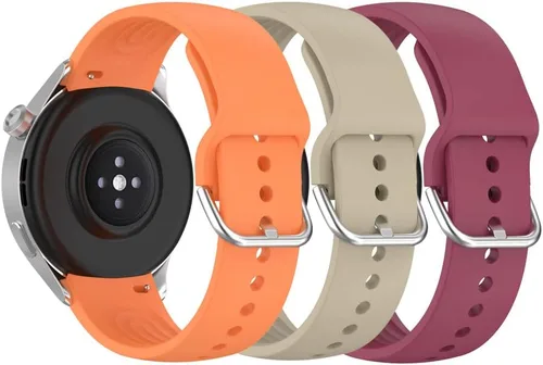 Vista 7 de Senter Correa de repuesto de liberación rápida de goma suave de 0.866 in para reloj inteligente Xiaomi S1 pro