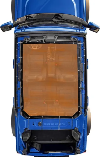 Vista 11 de sukemichi Parasol de 2 puertas para Ford Bronco, cubierta superior de bikini de malla, cubierta superior de Bimini para accesorios Ford Bronco 2021