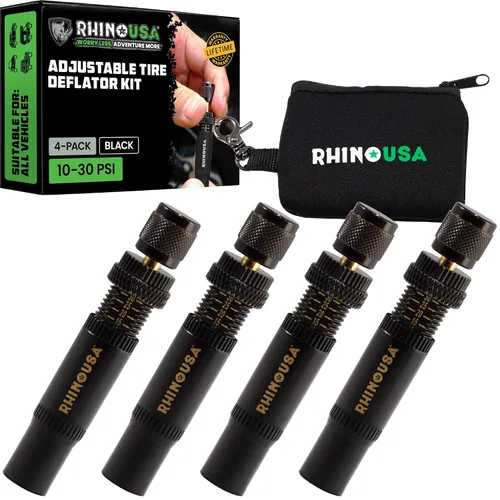 Vista 8 de Rhino USA Kit de desinflador de neumáticos ajustable