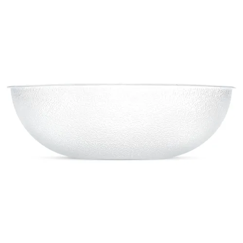 Vista 2 de Carlisle FoodService Products 721507 Ensaladera redonda de salpicaduras, 11 cuartos de galón, transparente Tazón grande para ensaladas de cocina